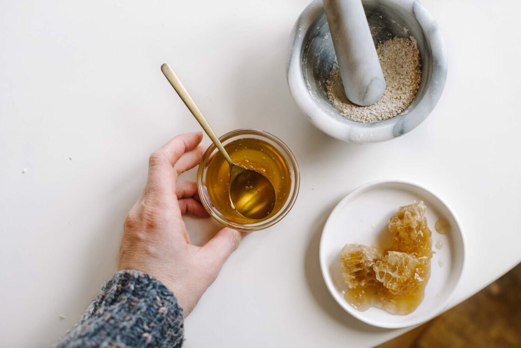 oat honey mask 2